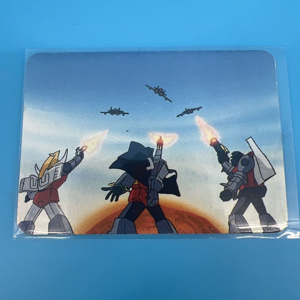 1985 Hasbro Transformers Action Card # 152 Dinobots Versus Decepticons